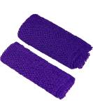 African Exfoliating Bath Sponge Set - Tight Weave Body Scrubber for Smooth Skin - 2 Pack (Purple) - Buy Online on SooperMarket.com