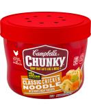 Campbell's Chunky Soup, Classic Chicken Noodle Soup, 15.25 Oz Microwavable Bowl (Case of 8) - Buy Online on SooperMarket.com