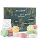 12 Shower Steamers for Women | Aromatherapy Shower Bombs for Self Care | Stress Relief and Relaxation Gift Set - Buy Online on SooperMarket.com