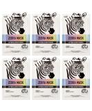 Character Masks - Zebra 6pk | Fun Costumes for Kids & Adults | International Shipping Available - Buy Online on SooperMarket.com