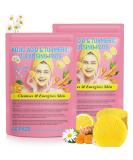 2024 Turmeric Cleansing Pads | Gentle Face & Body Scrub with Vitamin B5 & C | 2 Packs of 40 Pcs - Balance Skin Oil & Hydration - Buy Online on SooperMarket.com