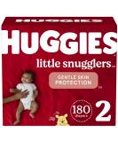 Baby Diapers Size 2 (12-18 lbs), 180ct, Huggies Little Snugglers Size 2 (180 Count) - Buy Online on SooperMarket.com