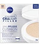 NIVEA 3in1 Anti-Age Care Cushion for natural tint and moisture for medium skin types 15 ml 15 g (1 pack) - Buy Online on SooperMarket.com