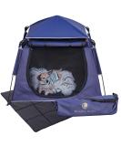 POP 'N GO Pet Playpen - Portable 39 x 33 Dog & Cat Tent Navy | Indoor/Outdoor Pen for Small, Medium, Large Pets - Buy Online on SooperMarket.com