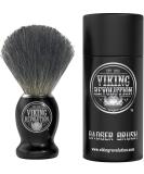 Viking Revolution Badger Hair Shaving Brush- Shave Brush for Wet Shave Using Shaving Cream  Soap- Best Shave of Your Life for Safety Razor Double Edge Razor Straight Razor or Shaving Razor - Buy Online on SooperMarket.com