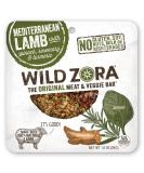 Wild Zora Meat & Veggie Bars Mediterranean Lamb 10-Pack 100% Grass Fed Lamb Healthy Jerky Paleo Snacks AIP Friendly Gluten Free Soy Free High Protein No Added Sweetener Lamb Jerky Snacks - Buy Online on SooperMarket.com