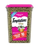 TEMPTATIONS Classic Crunchy and Soft Cat Treats Blissful Catnip Flavor, 16 oz. Tub - Buy Online on SooperMarket.com