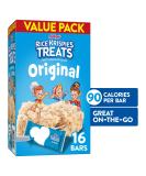 Rice Krispies Treats Marshmallow Snack Bars Value Pack - Original 12.4oz Box (16 Bars) - Buy Online on SooperMarket.com