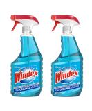 Windex Glass and Window Cleaner Spray Bottle, Bottle Made from 100% Recovered Coastal Plastic, Original Blue, 23 fl oz (Pack of 2) - Buy Online on SooperMarket.com