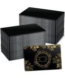 Marspark 300 Pieces Metal Engraving Blanks - Aluminum Business Card Blanks for CNC & Laser Engraving - 0.21mm Thickness - DIY Cards - Black - Buy Online on SooperMarket.com