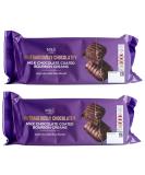 M&S Outrageously Chocolately Milk Chocolate Coated Bourbon Creams Thick Coated Biscuits - Set of 2 x 162g Packs - Buy Online on SooperMarket.com