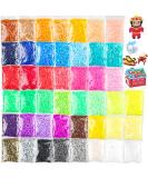 36000 Pcs Value Pack Fuse Beads: Bulk Assorted Multicolor Beads for Kids Crafts - 45 Colors with Ironing Paper - Buy Online on SooperMarket.com