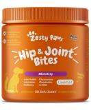 Zesty Paws Glucosamine for Dogs - Hip & Joint Health Soft Chews with Chondroitin & MSM - Functional Dog Supplement for Pet Mobility Support with Kelp + Vitamins C and E for Hips & Joints Bacon 90 Count (Pack of 1) - Buy Online on SooperMarket.com