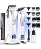 Fagaci Professional Hair Clippers for Men Set Turbo Power with Precise Cutting, Barber Clippers for Hair Cutting, Cordless Hair Clippers and Trimmers Set, Maquina de Cortar Cabello, Haircut Barber Kit - Buy Online on SooperMarket.com