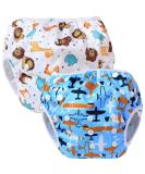Teamoy 2 baby swimming trunks comfortable washable and adjustable ideal for swimming lessons or holidays Aircraft+ Fat Smile - Buy Online on SooperMarket.com