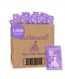 NuNaturals NuStevia White Stevia Powder - 1000 Packets (2.23 lbs) - Natural Sweetener - Buy Online on SooperMarket.com