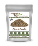 The Spice Way Ajwain Seeds - 8 oz Carom Seed for Cooking and Ayurvedic Remedies - Buy Online on SooperMarket.com