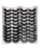 Lashes 25mm Fluffy Mink False Eyelashes Long 20 Pairs Dramatic Thick 3D 5D Faux Mink Lashes 4 Styles 25 mm Wispy D Curl Volume Fake Eyelashes Pack by Kmilro A-25mm Lashes-20 Pairs 4 Styles - Buy Online on SooperMarket.com
