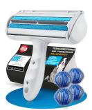 Bluepet Rollotollo self -cleaning lint roller - animal hair remover for pet hair distance animal hair lint bush dog hair & cat hair rollotollo + 4x laundry balls - Buy Online on SooperMarket.com