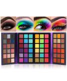 72 Colors Ultra Secret Eyeshadow Palette, 4 in1 Color Board Matte Shimmer Glitter Nude Natural All In One Makeup Palette Blendable Pigmented Make Up Eye Shadow Pallet Gift Kit - Buy Online on SooperMarket.com
