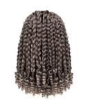 7 Packs 10 Goddess Box Braid Crochet Hair with Toni Curl Ends - Ombre Gray Bohemian Box Braids for Black Women & Kids - 105 Strands T1B/Gray - Buy Online on SooperMarket.com