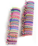 Braided Elastic Hair Ties Hair Ropes Rubber Bands Ponytail Holder Thick Thin Hair Scrunchies Accessories for Women Girls (Random Color) Pack of 100 - Buy Online on SooperMarket.com