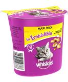 Buy WHISKAS Les Irr sistibles Chicken & Cheese Maxi Pack (105g x10) - Premium Cat Treats for Adult Cats - International Shipping Available - Buy Online on SooperMarket.com