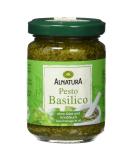 Buy Alnatura Bio Pesto Basilico 130g - Organic Basil Pesto for Delicious Meals | International Shipping Available - Buy Online on SooperMarket.com