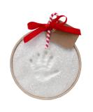 Child to Cherish Glitter Baby Handprint First Christmas Ornament Kit - Buy Online on SooperMarket.com