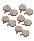5 Pairs Semi-Metal Bike Disc Brake Pads | Electric Bike & Scooter Replacement - Buy Online on SooperMarket.com
