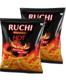 Ruchi Hot Chanachur Large packs - 2 x 500g Hot Chanachur packs extra Jhal/hot for the great taste perfect for snacking on the go with drinks and socializing - Buy Online on SooperMarket.com