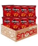 Doritos Nacho Cheese Flavored Tortilla Chips, 1 oz (Pack of 40) - Buy Online on SooperMarket.com