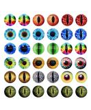 6MM 100PCS Dragon Eyes Glass Cabochon Eyes for Clay Doll Making Sculptures Props Craft DIY Findings Jewelry Making - Buy Online on SooperMarket.com