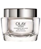 Olay Overnight Face Mask Gel - Vitamin C & Hyaluronic Acid for Brighter Skin - 1.7 Fl Oz - Buy Online on SooperMarket.com