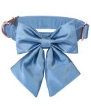 Lionet Paws XL Dog Collar - Comfortable Silk with Removable Fly for Large Dogs (Neck 40-66cm) - Blue - Buy Online on SooperMarket.com