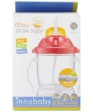 Innobaby Sippin' Smart EZ Flow Straw Sippy Cup - Pink 10 Ounce (SIP-103) - BPA-Free - Buy Online on SooperMarket.com