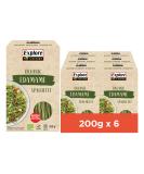 Explore Cuisine Edamame Spaghetti - Gluten-Free & Vegan Pasta 6x200g | Low Carb No Additives Ideal for Celiac Disease - Buy Online on SooperMarket.com