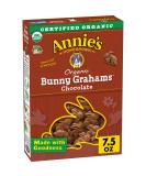 Annie's Organic Chocolate Bunny Graham Snacks 7.5 oz. - Delicious and Healthy Snack Option - Buy Online on SooperMarket.com