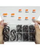 DAMIDEL 200Pcs/Box(Size:10/0... to...1/0 Strong Octopus Fishing Hooks Forged Steel/Barded Design Off-Set Point/Closed Eye Strong/Sturdy 10/0 8/0 6/0 5/0 4/0 3/0 2/0 1/0 Mixed Packaging - Buy Online on SooperMarket.com