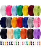 60 Yards 20 Pieces Sewing Zippers 5 Nylon Coil Zippers Assorted Zipper for Sewing with 200 Zipper Sliders for DIY Tailor Sewing Crafts Supplies  20 Color - Buy Online on SooperMarket.com