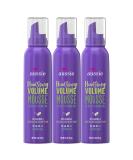 Aussie Mousse, with Bamboo & Kakadu Plum, Headstrong Volume, For Fine Hair, 6 fl oz, Triple Pack - Buy Online on SooperMarket.com