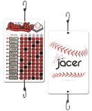Jacer Baseball Softball Line Up Board | Durable Aluminum with Secure Hook and Loop | Includes 12 Name Plates | Team Roster Organizer - Buy Online on SooperMarket.com