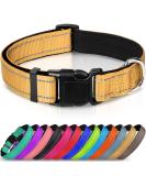 Joytale Reflective Dog Collar for Large Dogs - Brown Size L (1 Pack) - Durable & Stylish Pet Accessory - Buy Online on SooperMarket.com