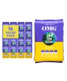 Buy Oh!My Gim 16 Pack Seaweed Snacks | Vegan Wasabi Crispy Algae Chips | Premium Korean Healthy Snack - Buy Online on SooperMarket.com