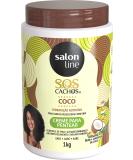 Salon Line SOS Curls Coconut Deep Treatment Comb Cream 1000g - Buy Online on SooperMarket.com