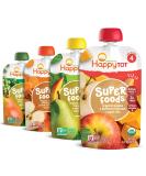 Happy Tot Organics Super Foods Stage 4 Variety Pack - 16 Pouches (4.22 oz each) - Organic Baby Food - Buy Online on SooperMarket.com
