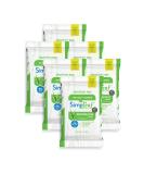 Simpleaf Flushable Wet Wipes For Adults - Eco-Friendly, Paraben & Alcohol-Free, Septic Safe, Hypoallergenic with Aloe Vera & Vitamin E - 6 Pack, 25 Count - Buy Online on SooperMarket.com
