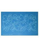 Full Line Stencil Splash of Love - Edge to Edge Nylon Mesh Stencil  Continuous Line Template for Hand Quilting  Free Motion Quilting  Domestic Machine Quilting  Long-Arm Quilting (60037) - Buy Online on SooperMarket.com