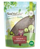 Organic Black Chia Seeds - 2 Pounds | Non-GMO, Whole & Sproutable | Vegan, Kosher, Keto | Rich in Essential Fatty Acids, Fiber & Protein | Perfect for Chia Pudding, Smoothies & Oatmeal - Buy Online on SooperMarket.com
