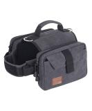 OneTigris Hoppy Camper 2.0 Dog Backpack for M/L Size Dogs - Tear-Resistant Camping & Hiking Pack (Medium Black) - Buy Online on SooperMarket.com